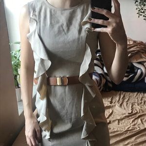 Calvin Klein beige Dress